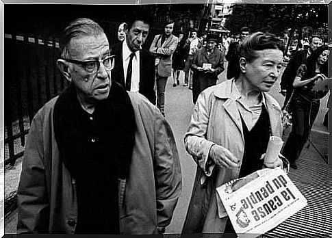 Jean-Paul Sartre and Simone de Beauvoir